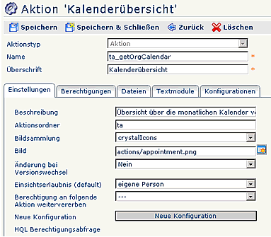 aktion kalender&uuml;bersicht